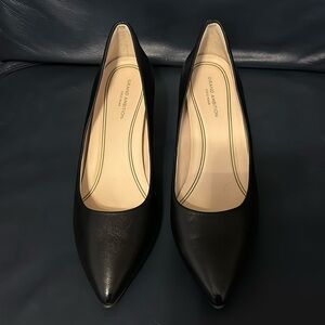 Cole Haan Elegant Black Leather Heels